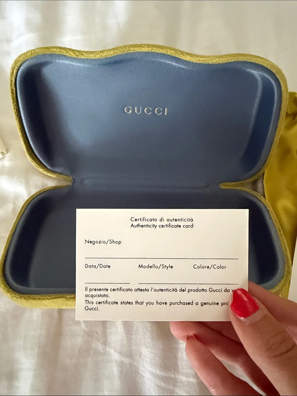Gucci Burgundy  Frame Sunglasses with Brown Lenses